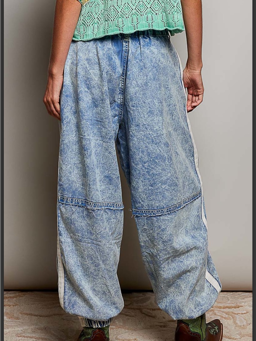 Pol Embroidered Jogger Jeans - Picture 6 of 11